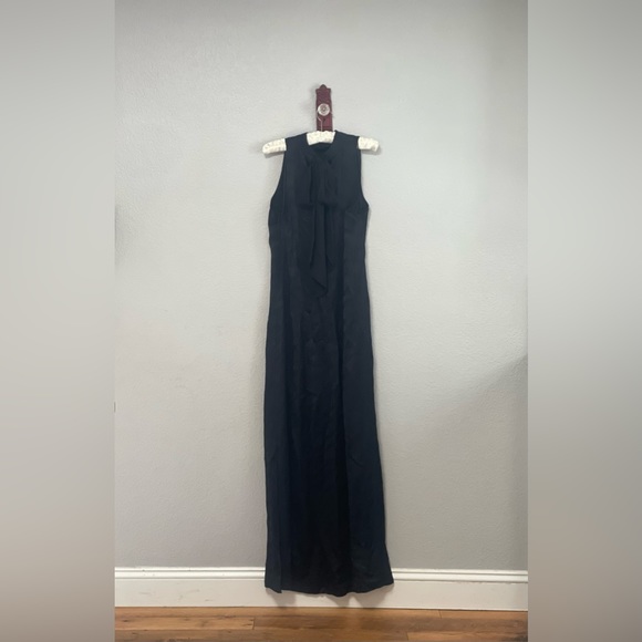 NWT Theory Clean Halter Maxi Dress - Picture 5 of 7